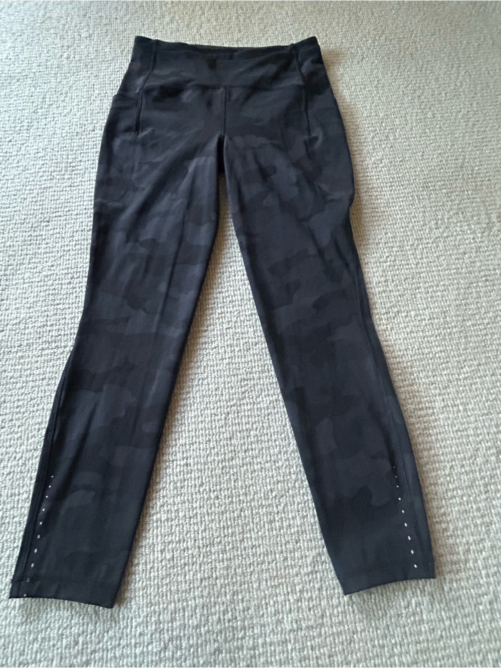 lululemon athletica Black Subtle Camo High-Waist Leggings